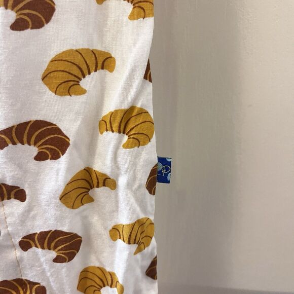 Kickee Pants Natural Croissants Polo Romper Bamboo Boys Size 18-24 Months - Picture 10 of 14